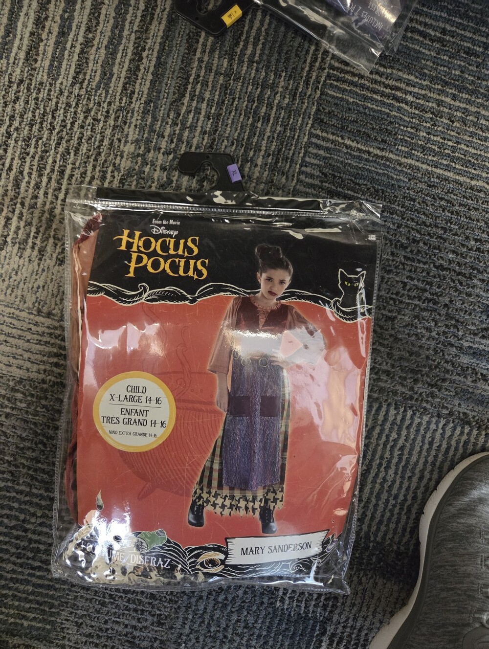 Mary Sanderson Costume from Hocus Pocus--Girls Size XL(14-16)-NWT-Halloween Fun
